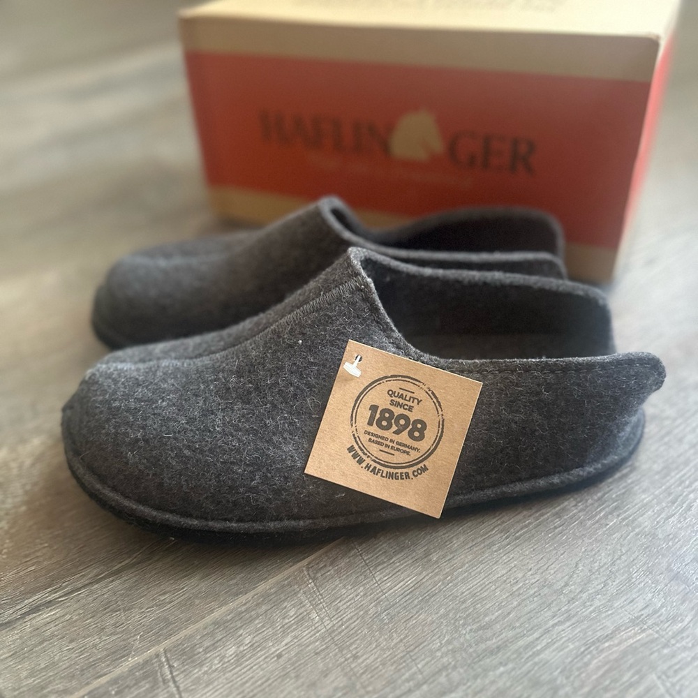 German Slip on Wool Clogs Ugg Loafers